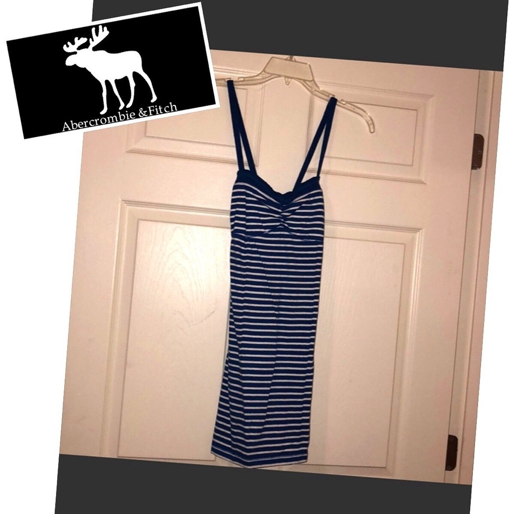 Stipe summer dress A&F